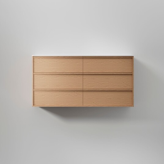 INR Iconic Nordic Rooms Terra Servantskap Natural oak / 140cm Dobbel Carve