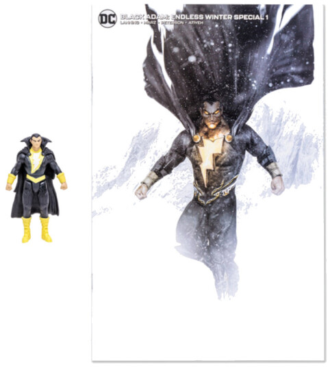 Endless Winter Page Punchers 3" Black Adam Figure with Comic Endless Winter Page Punchers 3" Black Adam Figure with Comic