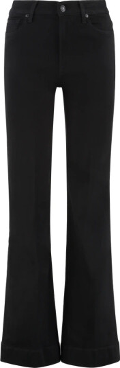 7 For All Mankind Dame Jeans Svart W28,