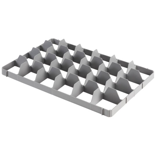 Ringoplast Forhøyningsramme til transportboks Komfort Ø 8,7 cm nederdel 60x40x6.2 cm (BxDxH) Grå