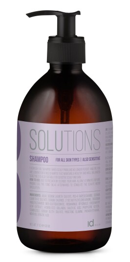 IdHAIR Solutions No.3 Mild Sjampo for Sensitiv Hodebunn 500 ml