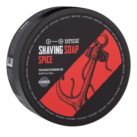 Barrister and Mann barbersåpe i skål Spice 118,3 ml Barrister and Mann barbersåpe i skål Spice 118,3 ml