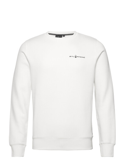 Sail Racing Bowman Logo Sweater   White   L