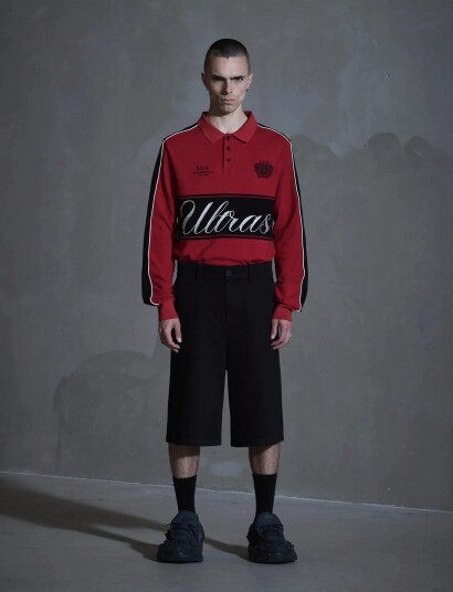 HAN Kjøbenhavn Washed Cotton Shorts   Black   48