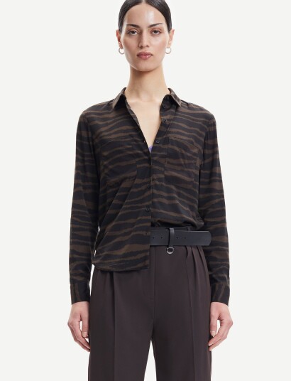 Samsøe Samsøe Milly Shirt Aop 9942 Multi/patterned XS Samsøe Samsøe Milly Shirt Aop 9942 Multi/patterned XS
