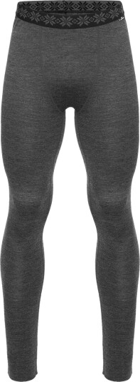 Gridarmor Men's Viks Wool Undertøy Longs Dk. Greymelange XXL