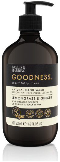 Baylis & Harding Goodness Lemongrass Ginger Hand Wash 500 ml Baylis & Harding Goodness Lemongrass Ginger Hand Wash 500 ml
