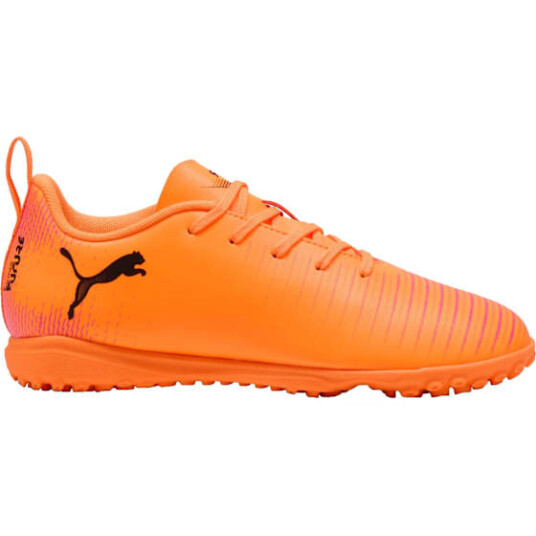 Puma Future 8 Play TT Junior Heat Fire/Puma Black/Ravish 38