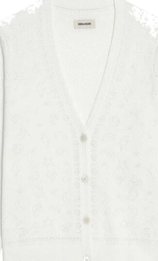 Zadig & Voltaire Manala Co Bandana CreaM Zadig & Voltaire Manala Co Bandana CreaM