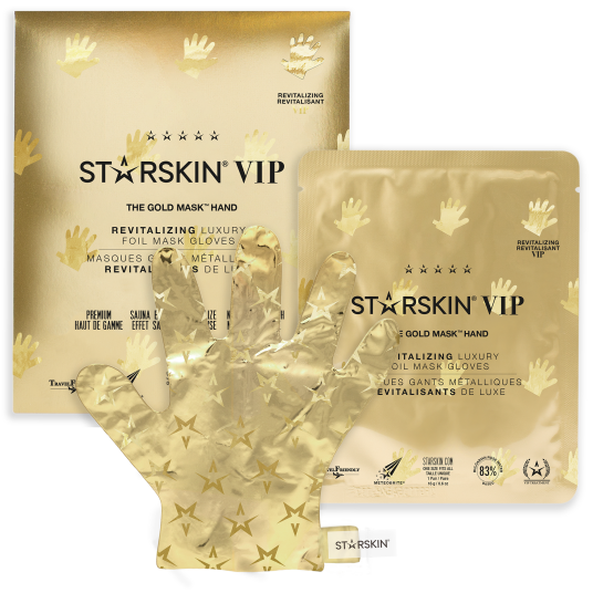 Starskin Vip The Gold Mask Hand Revitalizing Luxury Foil Mask Gloves