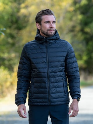 Twentyfour Aurora Lett Dunjakke Sort XL