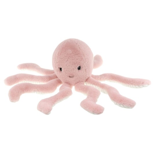 Tinka Blekksprut Rosa 25cm Plysj