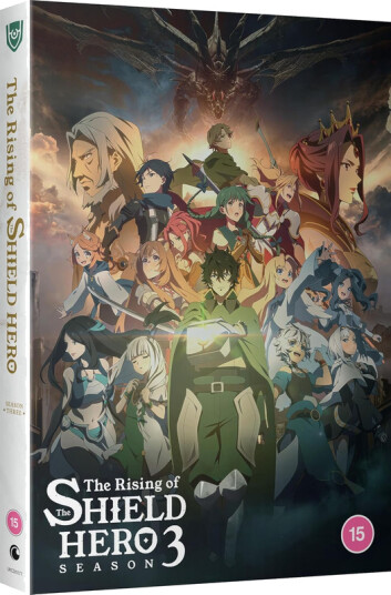 The Rising Of The Shield Hero Sesong 3 DVD