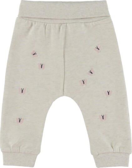Name It Joggebukser NbfKarolle Peyote Melange Name It 1 år (80) Joggebukse Beige Hvit