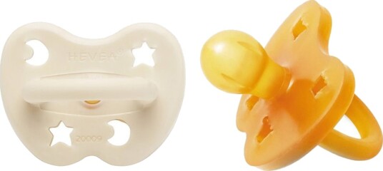 Hevea Smokk 3-36 Md. 2-pack Naturgummi Milky White & Nig Hevea OneSize Smokk Beige Gul Hevea Smokk 3-36 Md. 2-pack Naturgummi Milky White & Nig Hevea OneSize Smokk Beige Gul