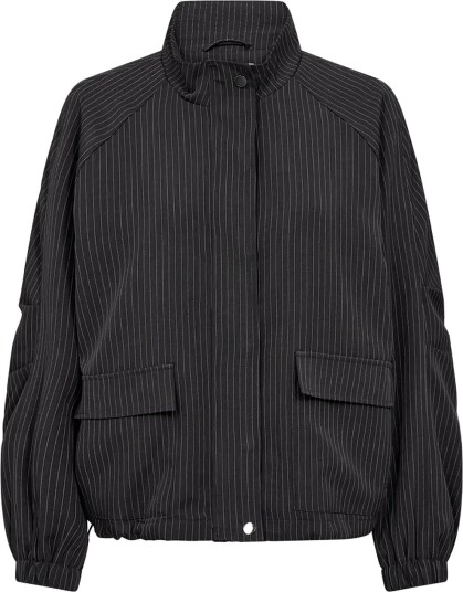 FREE/QUENT Fqmali Jacket   DARK GREY MEL W STAR OFF WHITE   XL