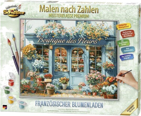 Schipper Meisterklasse Mal etter nummer 40x50 cm Blomsterbutikk Schipper Meisterklasse Mal etter nummer 40x50 cm Blomsterbutikk