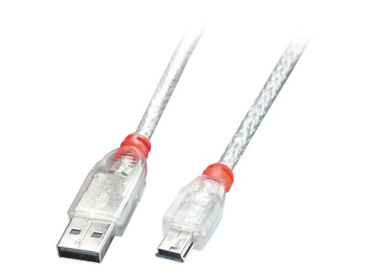 LINDY USB-kabel - USB til mini-USB Type B - 20 cm LINDY USB-kabel - USB til mini-USB Type B - 20 cm