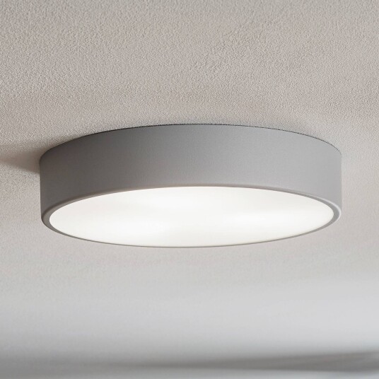 TEMAR LIGHTING Taklampe Cleo 400 Ø 40 cm grå TEMAR LIGHTING Taklampe Cleo 400 Ø 40 cm grå