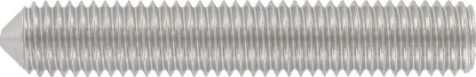 Schäfer & Peters 402723  16 Stoppskrue M3 MS6SS A2, ISO 4027 (DIN 914) M3 x 16 mm, 500-pakning, Innfesting