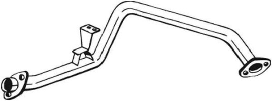 Eksosrør BOSAL 885-039 Eksosrør BOSAL 885-039