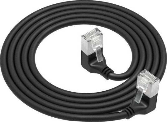 Act Black Patchkabel Cat6a Rj45 Da5903 U/Ftp Ftp Lszh 3 M