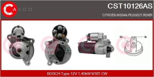Starter CASCO CST10126AS