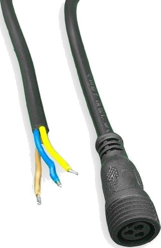 Ledlife Akustilight CCT startkabel 50 cm svart Ledlife Akustilight CCT startkabel 50 cm svart