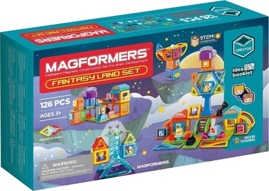 Magformers Fantasy Land Sett 126 Deler Magformers Fantasy Land Sett 126 Deler