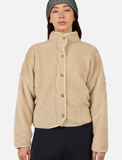 ROSSIGNOL W Alltrack Snap Sherpa Jkt - Beige - XL ROSSIGNOL W Alltrack Snap Sherpa Jkt - Beige - XL