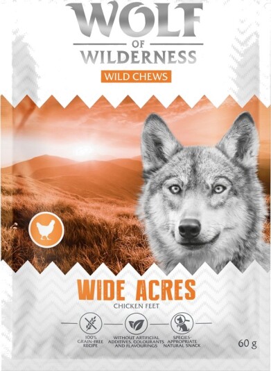 Wolf of Wilderness Kyllingføtter 60g