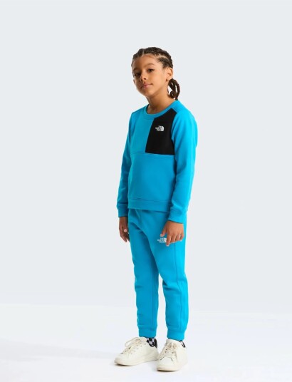 The North Face Kid Tnf Performance Fleece Set   Blue   4