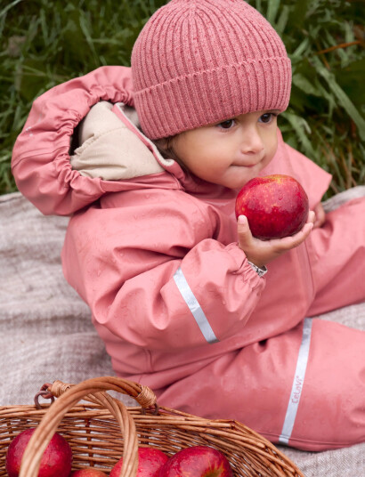 CeLaVi Rainwear Suit W. Fleece Pink 90