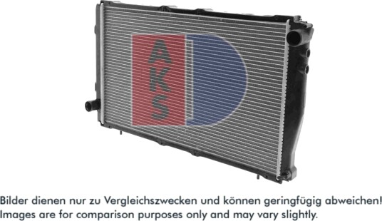 AKS DASIS 350014N Radiator motorkjøling
