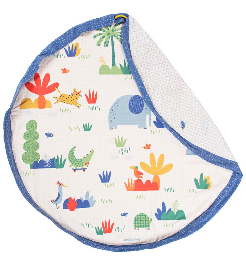 play&go Lekeunderlag 2i1 Moulin Roty Toupitis ⌀ 140cm