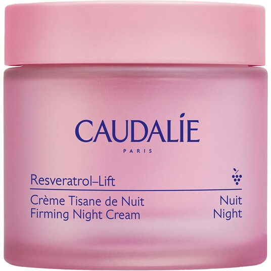 Caudalie Resveratrol-Lift Nattkrem 50ml - Løftende og Antirynke Behandling for Normal og Tørr Hud Caudalie Resveratrol-Lift Nattkrem 50ml - Løftende og Antirynke Behandling for Normal og Tørr Hud