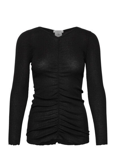 Rosemunde Rwbalta Ls Elastic T-Shirt - Black - M