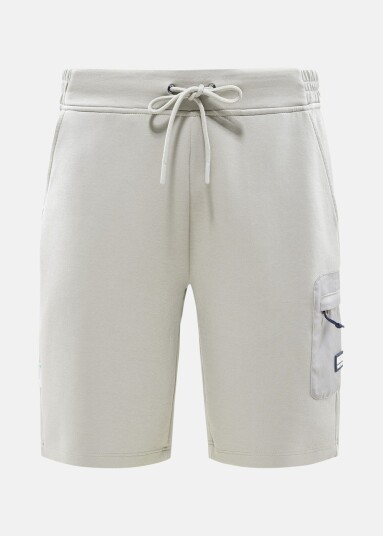 Huski Wear Pure Sweat Shorts Morning Grey S Hverdagsshorts