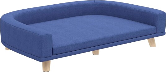 Northio Hundesofa Med Pute Blå Stor 98 X 67 X 25 cm