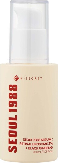 K Secret 1988 Ansiktsserum med Retinal Liposome 2% og Svart Ginseng 30ml