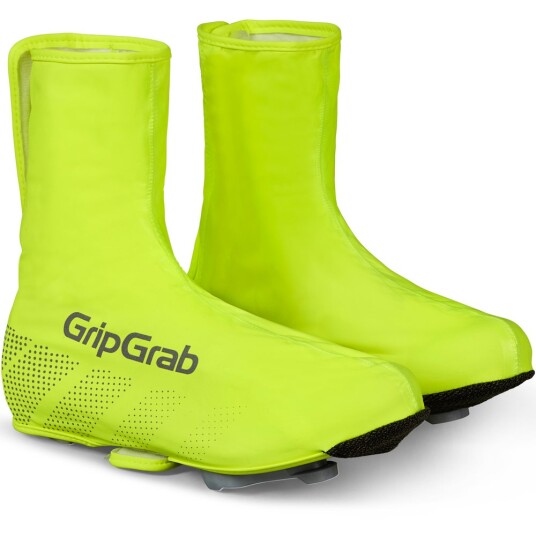 Gripgrab Ride Waterproof Hi-Vis Shoe Cover Yellow Hi-Vis XXXL, Yellow Hi-Vis
