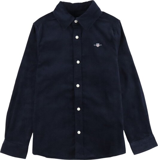 GANT Skjorte   Fløyel   Corduroy   Evening Blue   GANT   14 15 år (164 170)   Skjorte   Marineblå