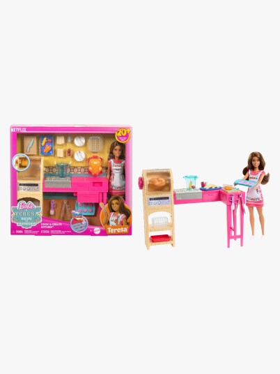 Barbie and Teresa Recipe for Friendship Teresa Doll and Playset Barbie and Teresa Recipe for Friendship Teresa Doll and Playset