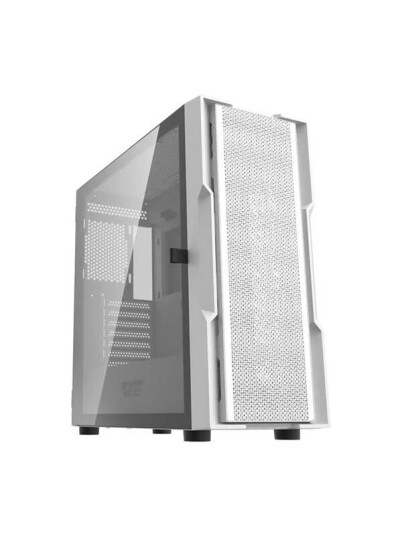 Darkflash Computer case DK431 + 4 fans white Kabinett Miditower Hvit DK431 White Darkflash Computer case DK431 + 4 fans white Kabinett Miditower Hvit DK431 White