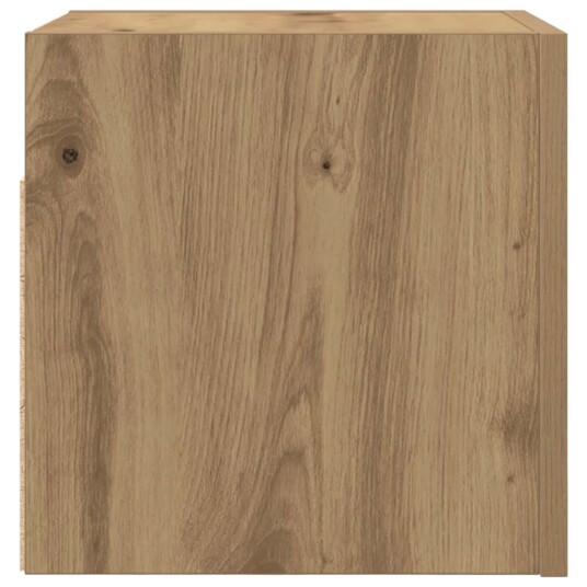  Vegghengt TV-benk artisan eik 30,5x30x30 cm 8721158438317