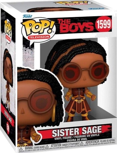 Northix POP-figur The Boys 3 Sister Sage Actionfigur 6-tommers samleobjekt