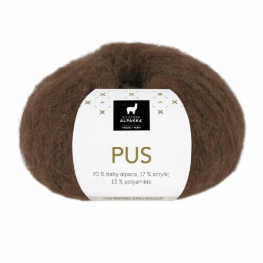 Du Store Alpakka Du Store Alpakka Garn Pus Brun 4069 50g