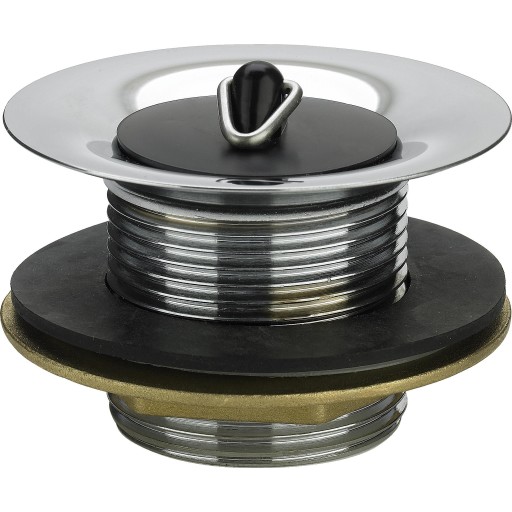 Viega Bunnventil 1 1/4" x 42 mm Forkromet Messing til Badekar