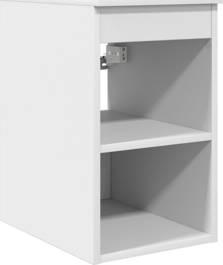  Baderomsskap I mellom Hvit 30 x 35 x 50 cm Konstruert tre