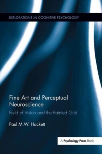 Fine Art And Perceptual Neuroscience Av Paul Hackett